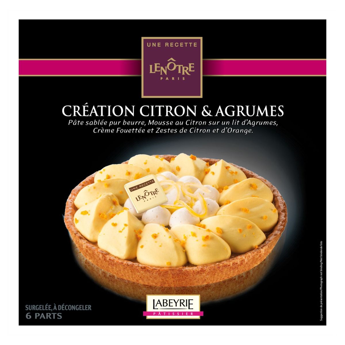 Labeyrie Lemon And Citrus Cake 525 g